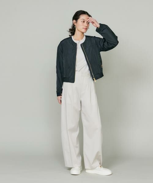 INED / イネド ブルゾン | ノーカラーブルゾン ELYS JACKET《WOOLRICH》 | 詳細6