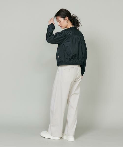 INED / イネド ブルゾン | ノーカラーブルゾン ELYS JACKET《WOOLRICH》 | 詳細9