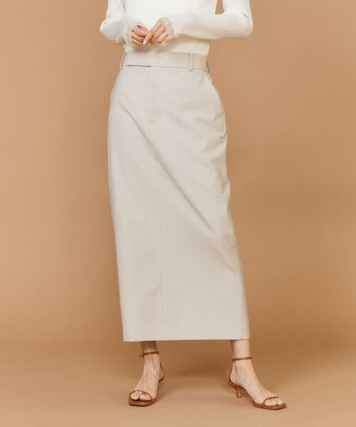 INED / イネド ミニ・ひざ丈スカート | 《大きいサイズ》タイトスカート | 詳細12