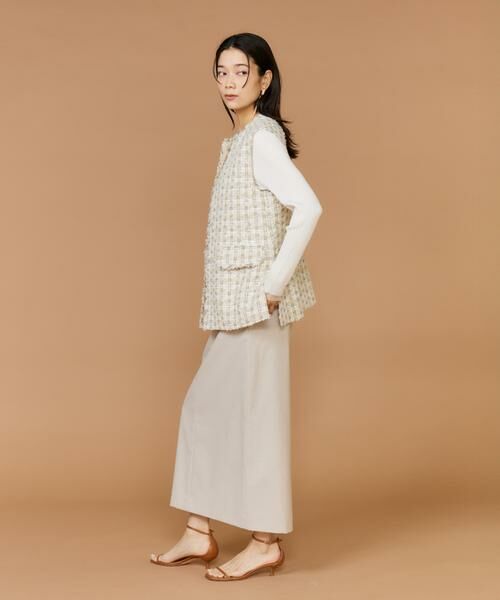 INED / イネド ミニ・ひざ丈スカート | 《大きいサイズ》タイトスカート | 詳細3