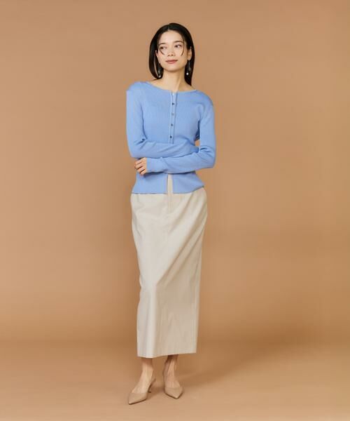 INED / イネド ミニ・ひざ丈スカート | 《大きいサイズ》タイトスカート | 詳細6