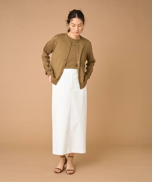 INED / イネド ミニ・ひざ丈スカート | 《大きいサイズ》タイトスカート | 詳細7