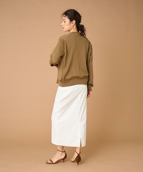 INED / イネド ミニ・ひざ丈スカート | 《大きいサイズ》タイトスカート | 詳細9