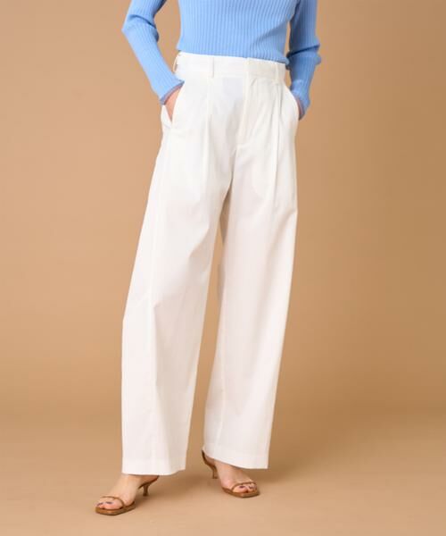 INED / イネド その他パンツ | バレルパンツ（オフホワイト1）