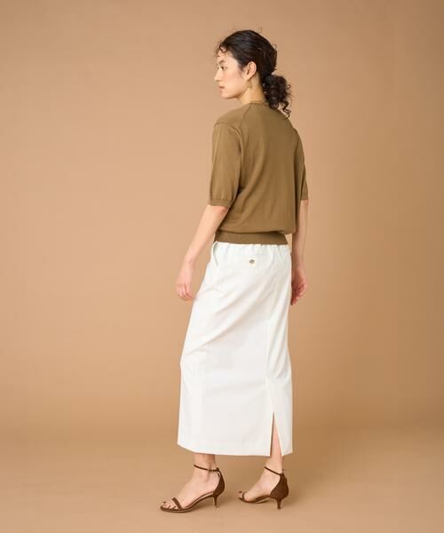 INED / イネド ニット・セーター | FF30ゲージクルーネック5分袖ニット | 詳細13