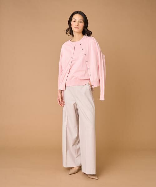 INED / イネド ニット・セーター | FF30ゲージクルーネック5分袖ニット | 詳細5