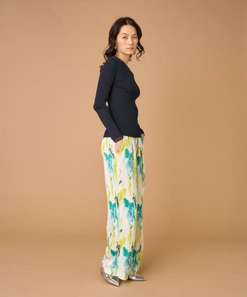 INED / イネド ニット・セーター | 《大きいサイズ》シアードッキングリブニット | 詳細11