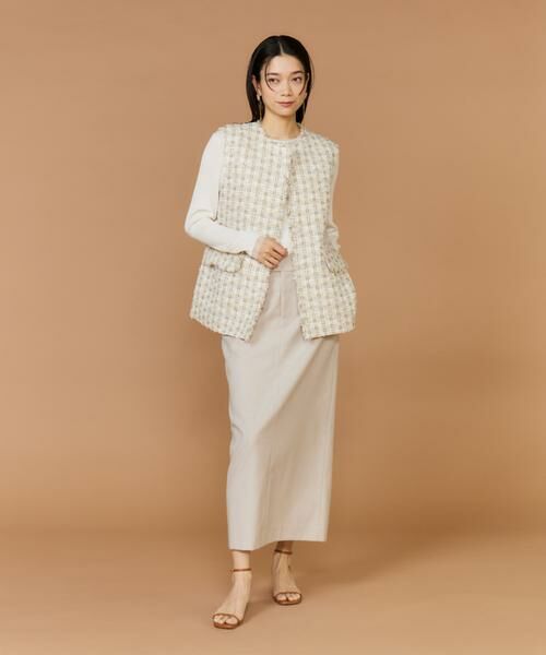 INED / イネド ニット・セーター | 《大きいサイズ》シアードッキングリブニット | 詳細9