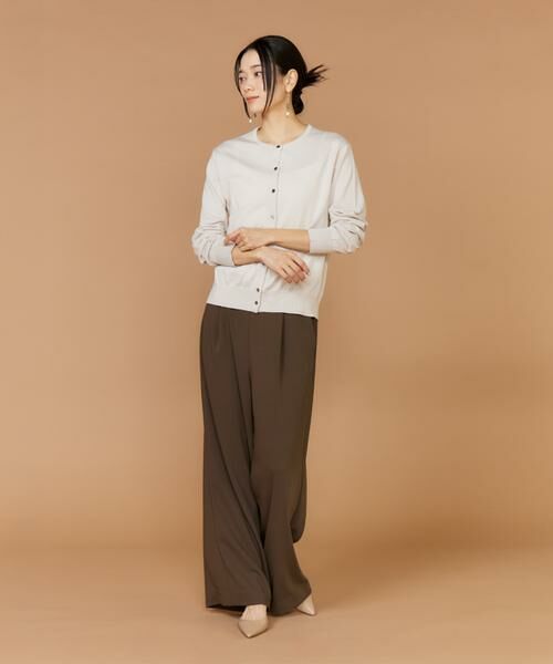 INED / イネド カーディガン・ボレロ | FF30ゲージクルーネックカーディガン　　　 | 詳細11