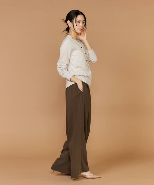 INED / イネド カーディガン・ボレロ | FF30ゲージクルーネックカーディガン　　　 | 詳細12