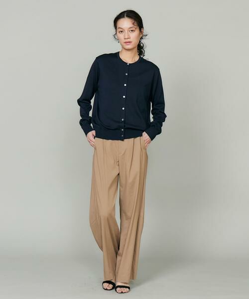 INED / イネド カーディガン・ボレロ | FF30ゲージクルーネックカーディガン　　　 | 詳細14