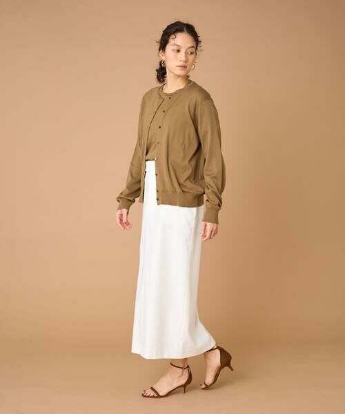 INED / イネド カーディガン・ボレロ | FF30ゲージクルーネックカーディガン　　　 | 詳細4