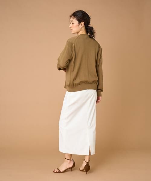 INED / イネド カーディガン・ボレロ | FF30ゲージクルーネックカーディガン　　　 | 詳細5