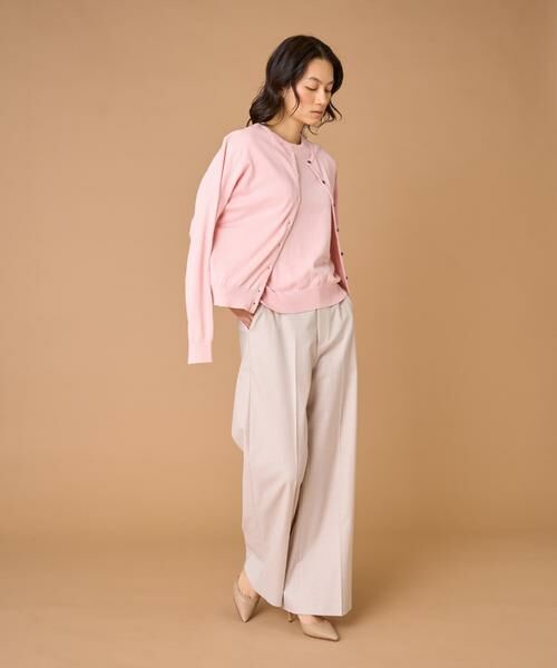 INED / イネド カーディガン・ボレロ | FF30ゲージクルーネックカーディガン　　　 | 詳細7