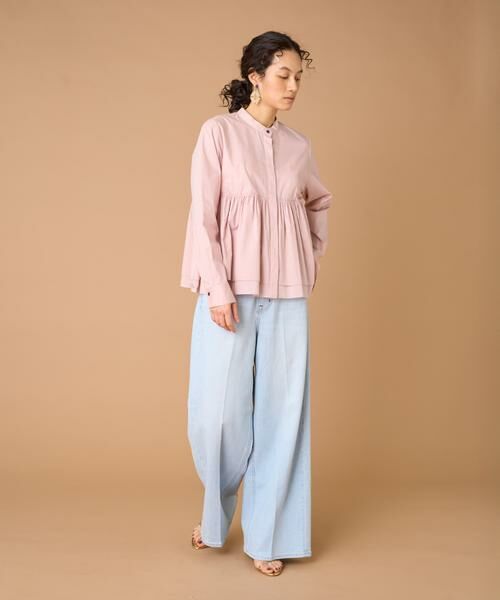 INED / イネド シャツ・ブラウス | 《大きいサイズ》レイヤードブラウス | 詳細4