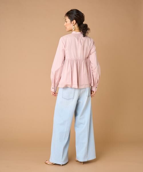 INED / イネド シャツ・ブラウス | 《大きいサイズ》レイヤードブラウス | 詳細5