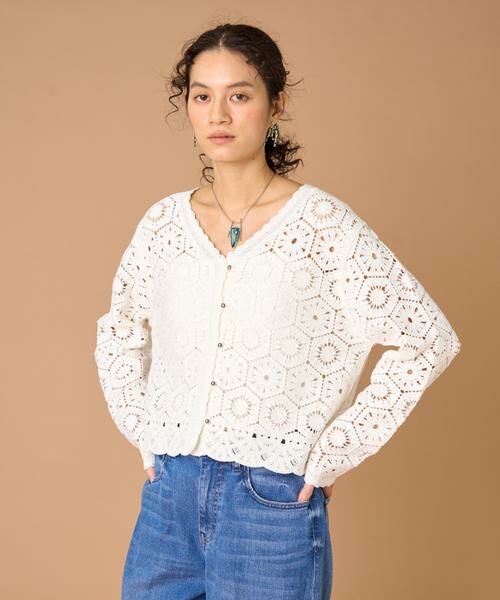 INED / イネド カーディガン・ボレロ | クロシェ編みカーディガン | 詳細11