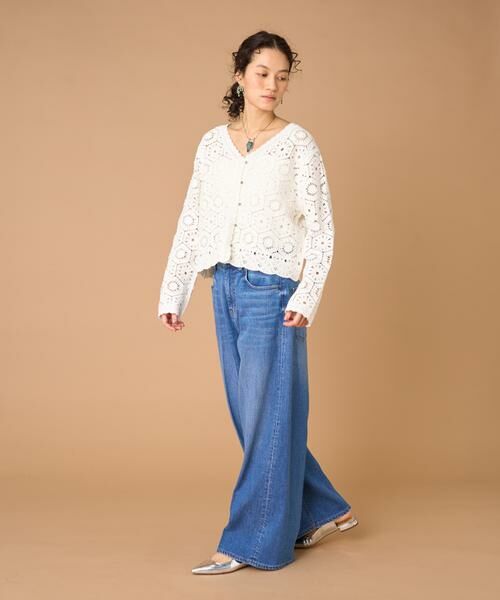 INED / イネド カーディガン・ボレロ | クロシェ編みカーディガン | 詳細3