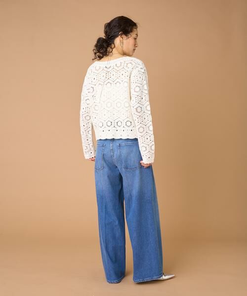 INED / イネド カーディガン・ボレロ | クロシェ編みカーディガン | 詳細4