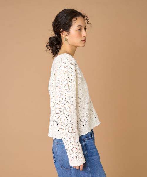 INED / イネド カーディガン・ボレロ | クロシェ編みカーディガン | 詳細7
