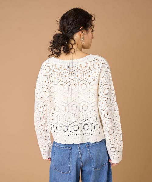 INED / イネド カーディガン・ボレロ | クロシェ編みカーディガン | 詳細8