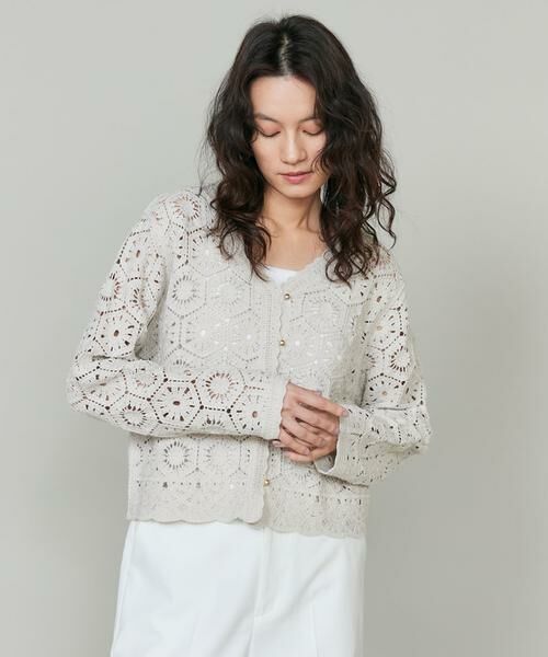 INED / イネド カーディガン・ボレロ | クロシェ編みカーディガン | 詳細9