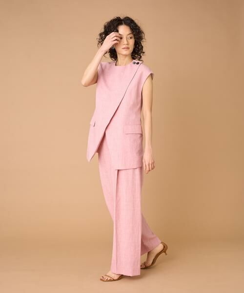 INED / イネド その他パンツ | タックワイドパンツ | 詳細11