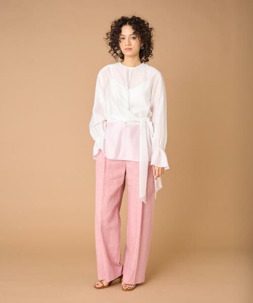 INED / イネド その他パンツ | タックワイドパンツ | 詳細12