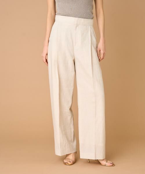 INED / イネド その他パンツ | タックワイドパンツ | 詳細15