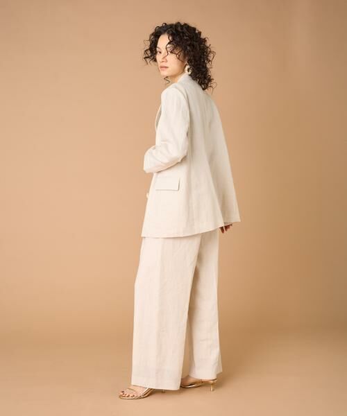 INED / イネド その他パンツ | タックワイドパンツ | 詳細4