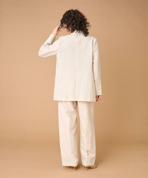 INED / イネド その他パンツ | タックワイドパンツ | 詳細5