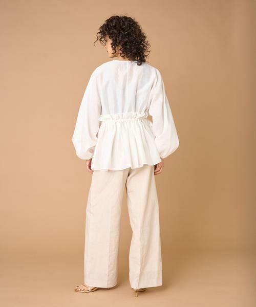 INED / イネド その他パンツ | タックワイドパンツ | 詳細8