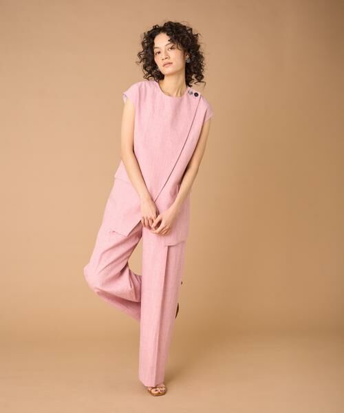 INED / イネド その他パンツ | タックワイドパンツ | 詳細9