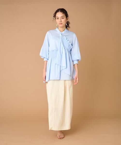 INED / イネド シャツ・ブラウス | シャーリングブラウス　 | 詳細5