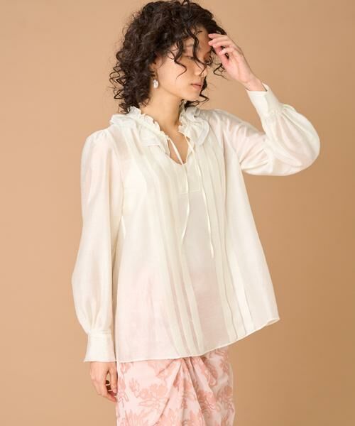 INED / イネド シャツ・ブラウス | フリルブラウス | 詳細13