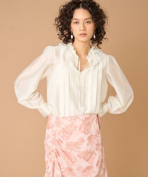 INED / イネド シャツ・ブラウス | フリルブラウス | 詳細3