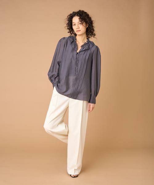 INED / イネド シャツ・ブラウス | フリルブラウス | 詳細8