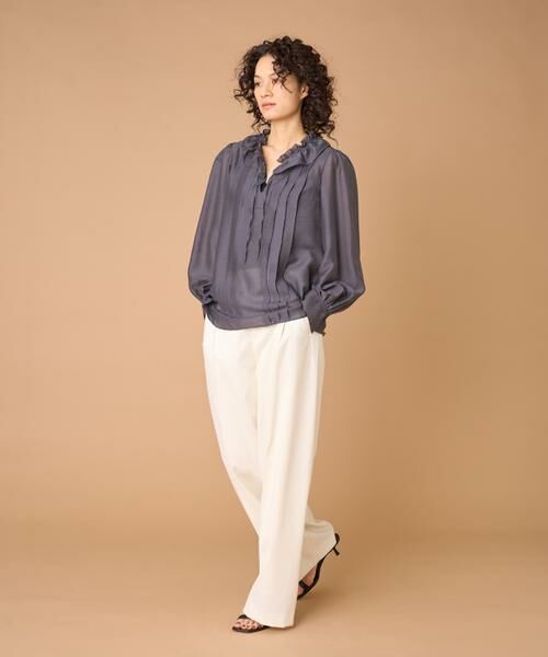 INED / イネド シャツ・ブラウス | フリルブラウス | 詳細9