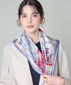 INED / イネド マフラー・ショール・スヌード・ストール | シルクスカーフ ボンメール《manipuri》