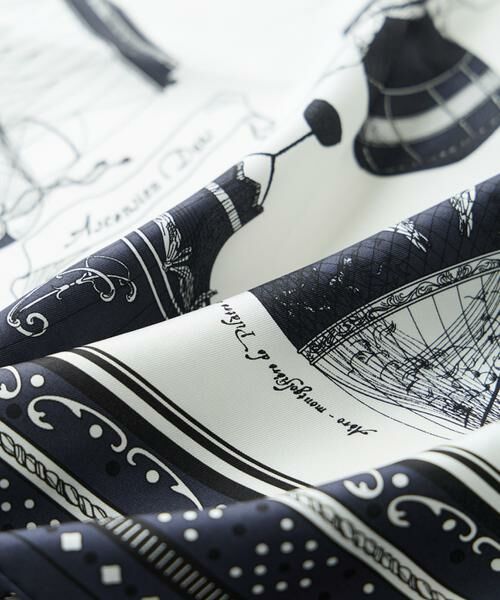 INED / イネド マフラー・ショール・スヌード・ストール | シルクスカーフバルーンバンダナ《manipuri》 | 詳細9