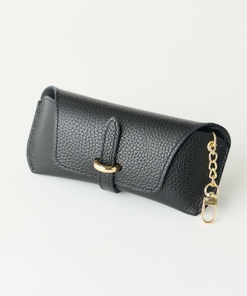 INED / イネド その他小物 | 眼鏡ケース《MILLELA FIRENZE》（ブラック）