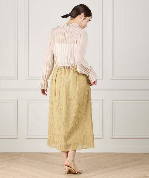 INED / イネド シャツ・ブラウス | フリルネックプリーツブラウス | 詳細5