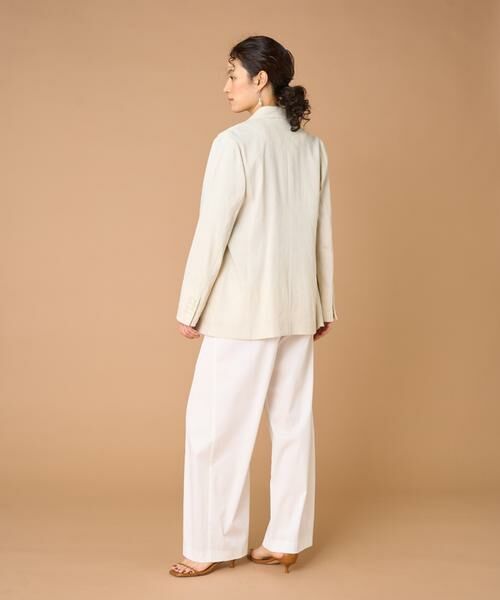 INED / イネド テーラードジャケット | リネンダブルブレストジャケット《PONTERORTO》 | 詳細8