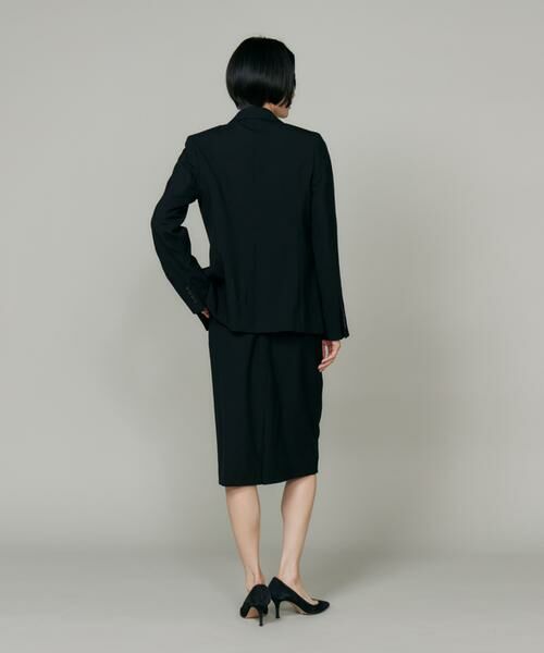 INED / イネド ミニ・ひざ丈スカート | オゾン防縮加工ペンシルスカート | 詳細4