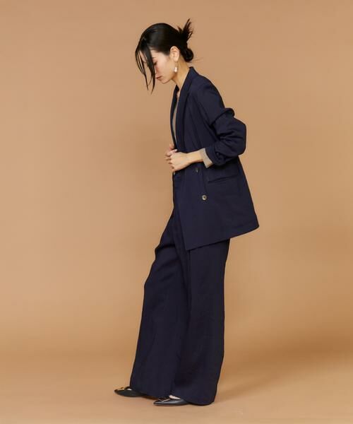 INED / イネド その他パンツ | リネンセミワイドパンツ《PONTERORTO》 | 詳細12