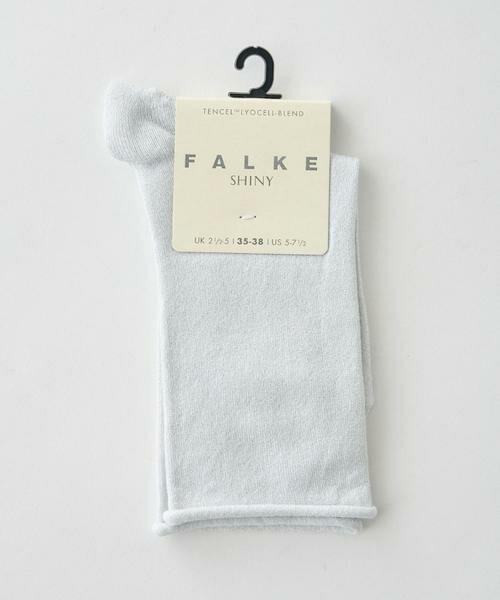 INED / イネド ソックス | 《FALKE》靴下 Shiny Socks（ホワイト）