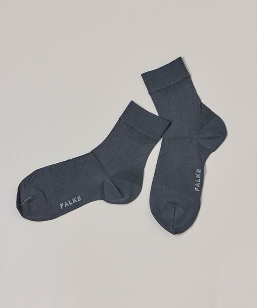 INED / イネド ソックス | 《FALKE》靴下 Fine Softness Socks（チャコールグレー3）
