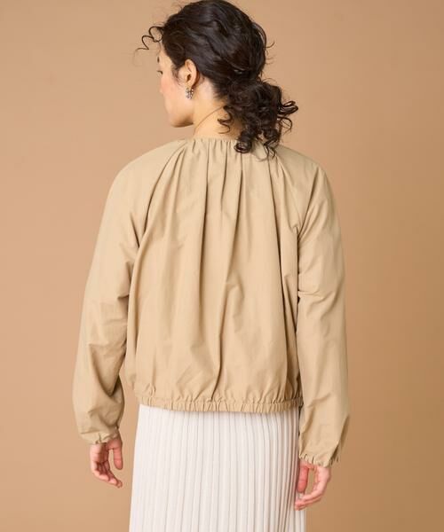 INED / イネド ブルゾン | 《大きいサイズ》ギャザーブルゾン | 詳細13