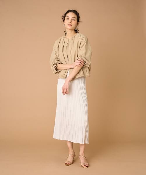 INED / イネド ブルゾン | 《大きいサイズ》ギャザーブルゾン | 詳細2