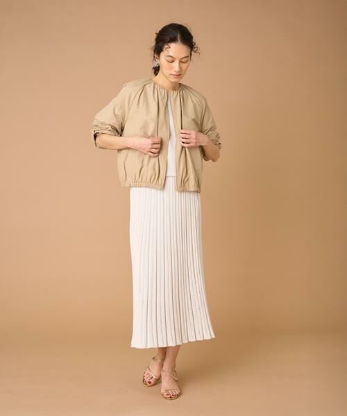 INED / イネド ブルゾン | 《大きいサイズ》ギャザーブルゾン | 詳細3